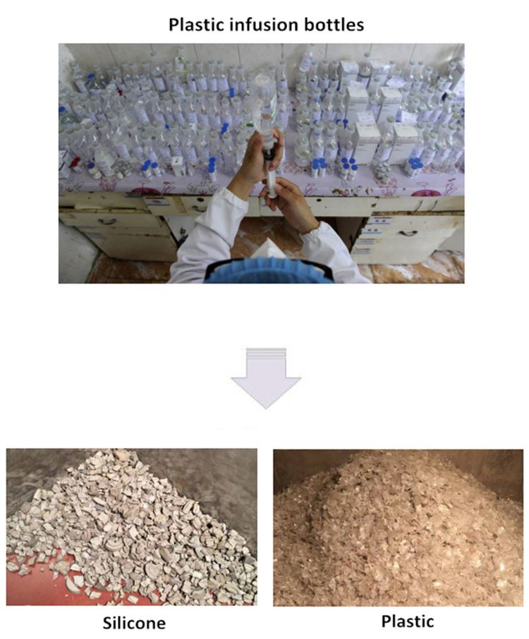 copper cable wire recycling machine