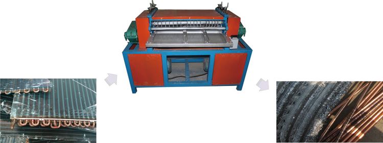 copper cable wire recycling machine