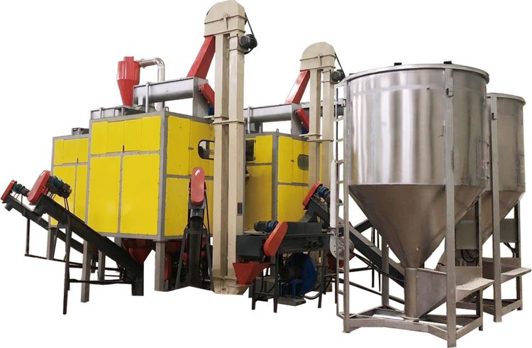 copper cable wire recycling machine