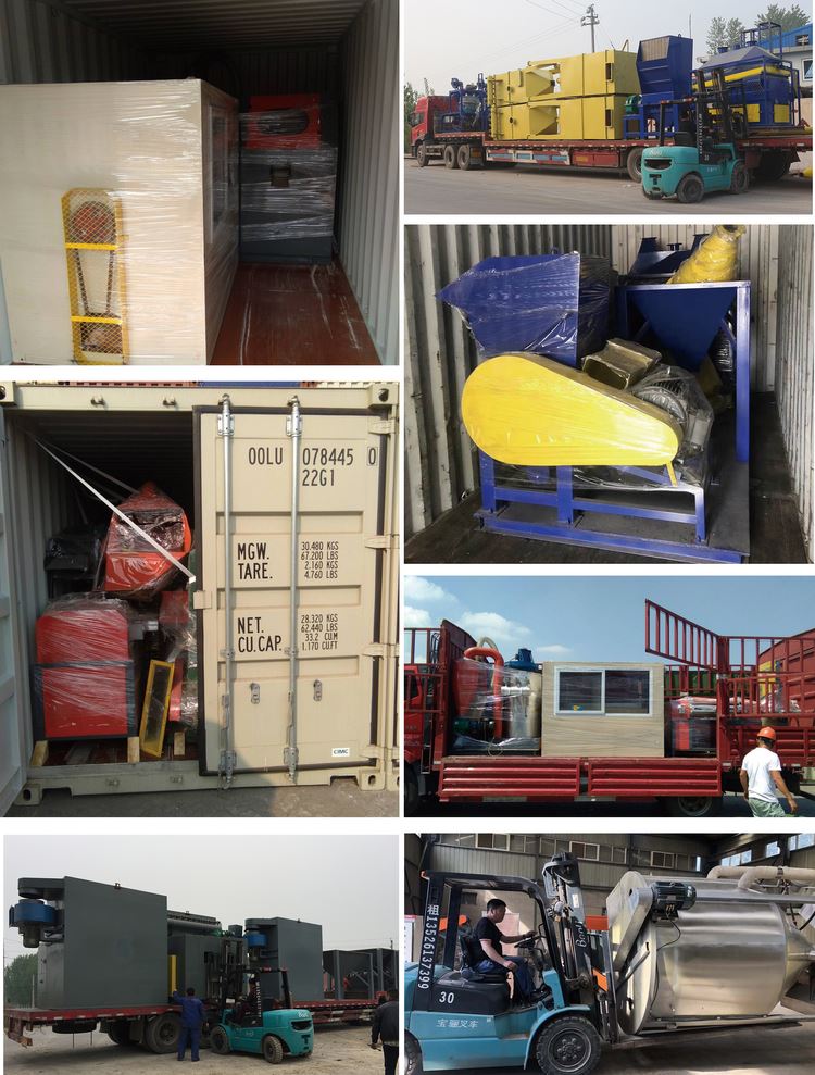 copper cable wire recycling machine